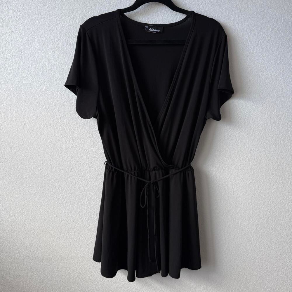 Vintage black ballerina style dress